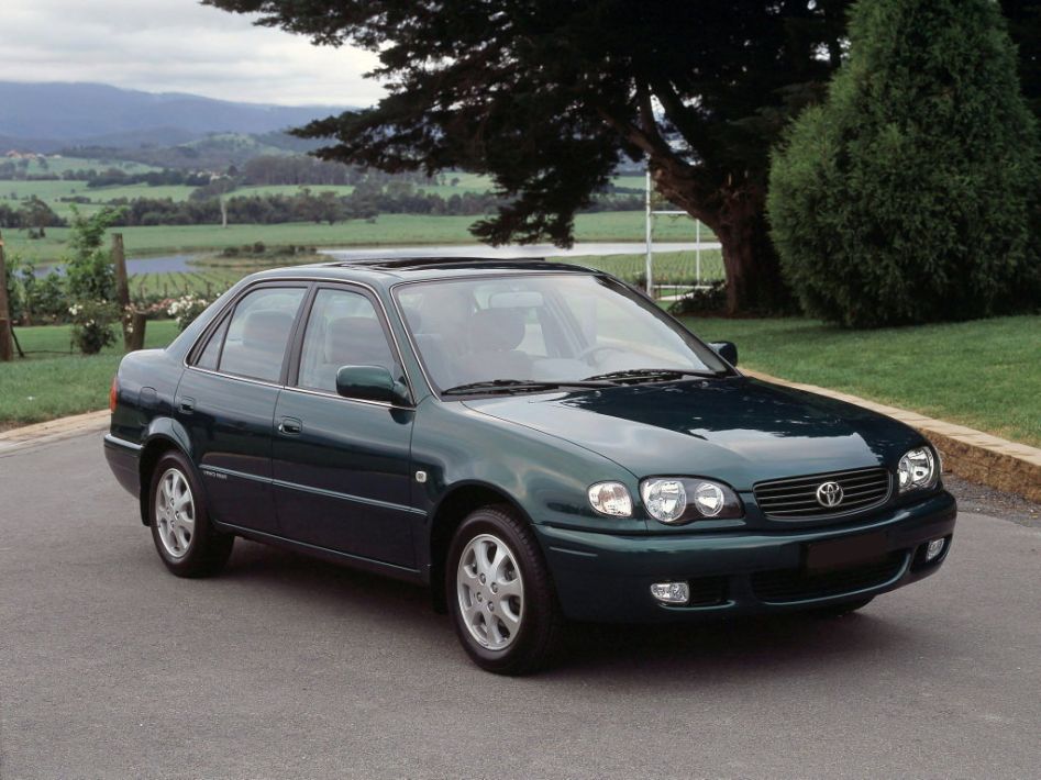 Toyota Corolla E110 Spezifikationen und Ausstattung - amsteuer.de